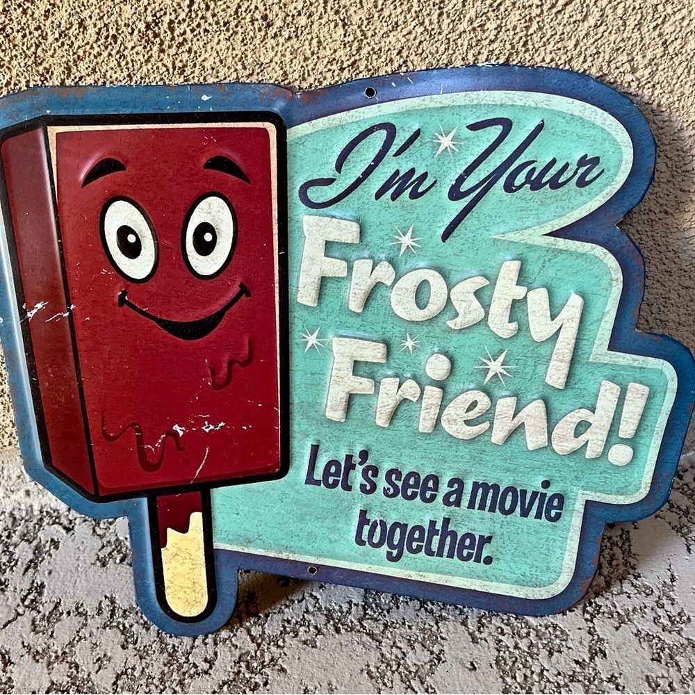 Vintage tin sing 11/13 inch